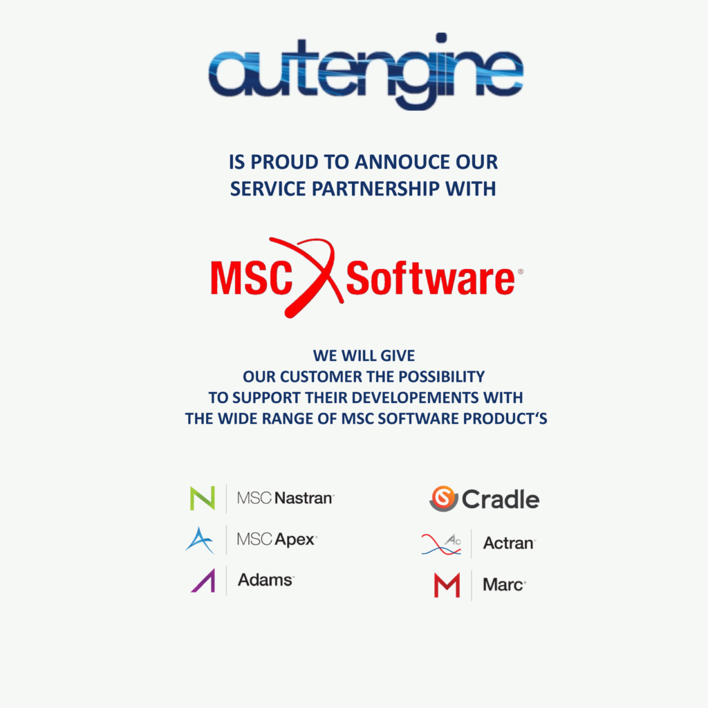 autengine + MSC Software Service Partnerschaft